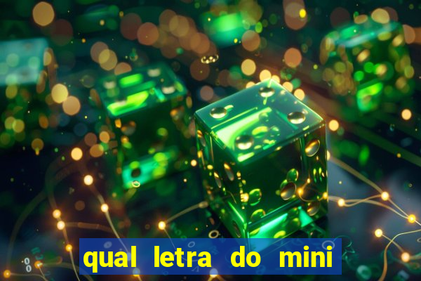 qual letra do mini dolar hoje